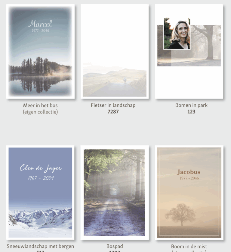 Rouwdrukwerk Castricum